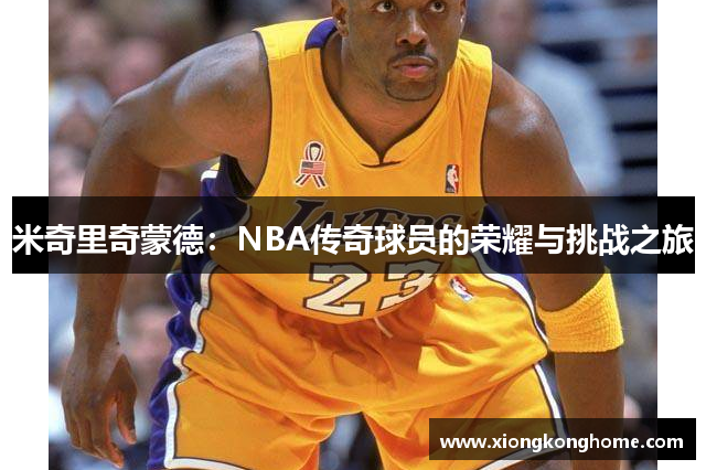 米奇里奇蒙德：NBA传奇球员的荣耀与挑战之旅